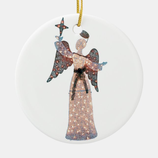 SHIMMING ANGEL CHRISTMAS ORNAMENT OCH GIFT (Framsidan)