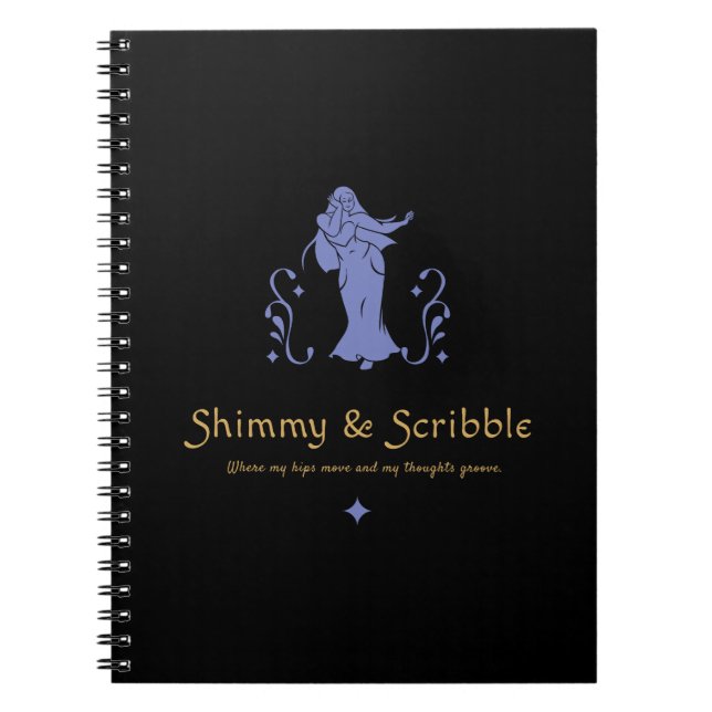 Shimmy & Scribble  Anteckningsbok (Framsidan)