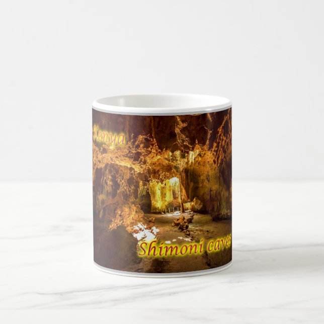 Shimoni-grottor - Kenya - Afrika - Kaffemugg (Center)