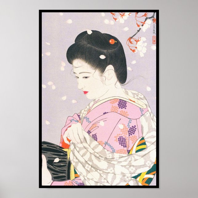 Shimura Tatsumi Fem Figurer av Modern Beauties Poster (Framsidan)