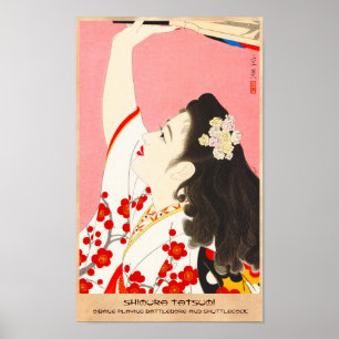 Shimura Tatsumi Fem Figurer av Modern Beauties Poster
