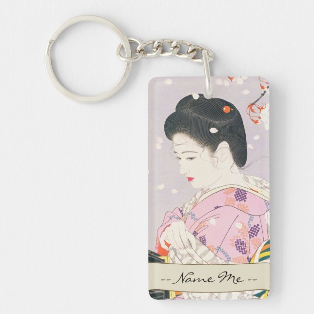 Shimura Tatsumi fem figurer av moderna skönhetar (Framsidan)