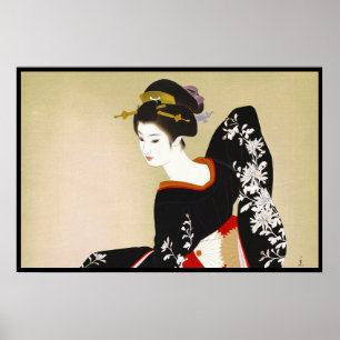 Shimura Tatsumi två subjekt av japanska kvinnor Poster