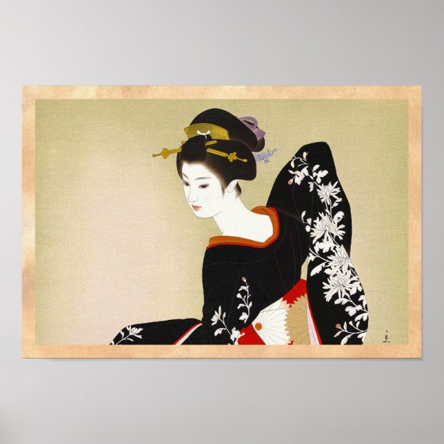 Shimura Tatsumi Två Subjekt japanska kvinnor Poster (Framsidan)