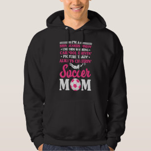 Shin Guard Support Cheering Soccer Team Sport M Hoodie