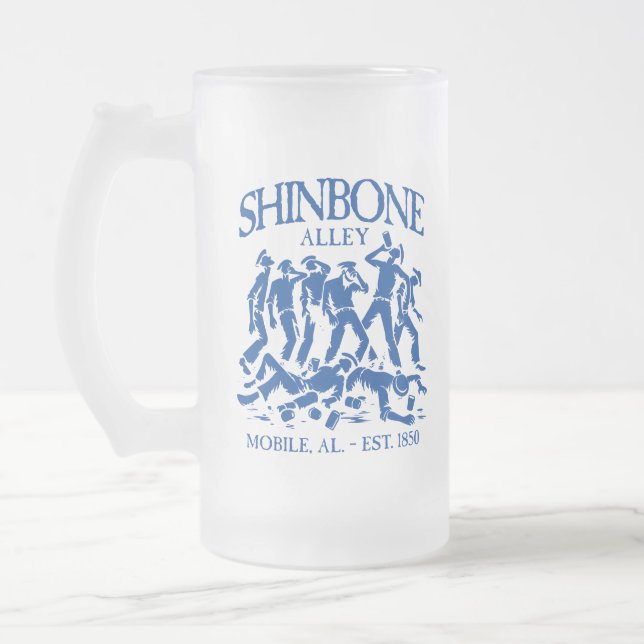 Shinbone Alley Frosted Mugg (Vänster)