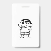 Shinchan Svart och vitt