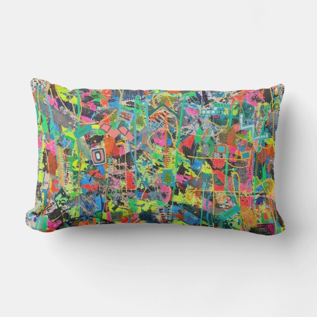 Shindig utomhuslumbar Dekorativ kudde (Framsida)