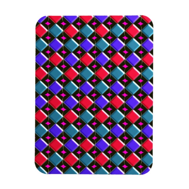Shindrande diamanter Du Skapar magnet (Vertikal)