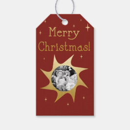 Shindrande julafton Önskemål - märkre Presentetikett