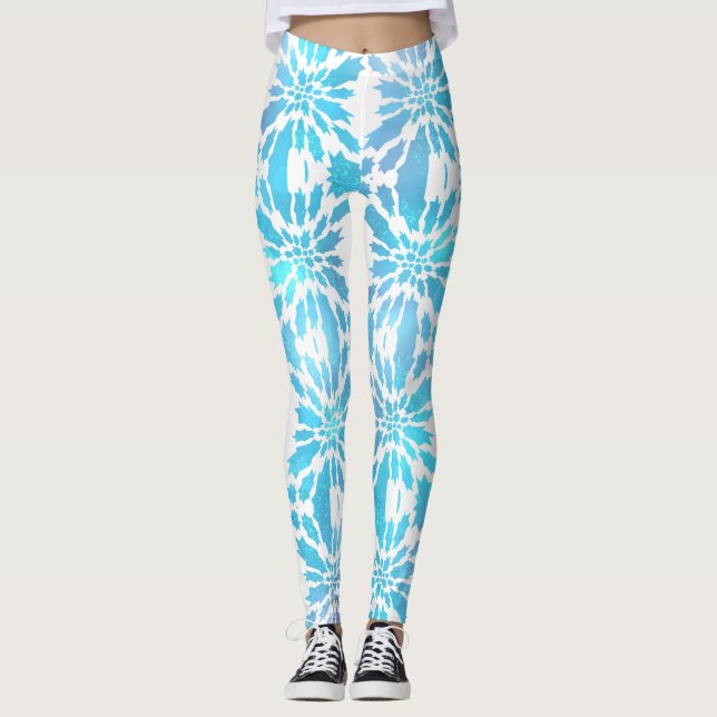 Shine Bright Blue Leggings (Framsida)