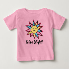 Shine Bright: En färgstark Sol-design T Shirt