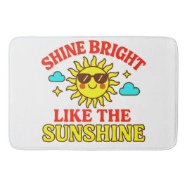 Shine Bright like the Sunshine Badrumsmatta