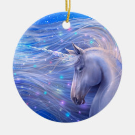 Shine Bright Magic Unicorn Julgransprydnad Keramik