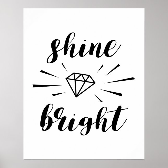 Shine Bright Poster (Framsidan)