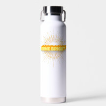 Shine Bright - Radiant Motivational Sunburst Vatte