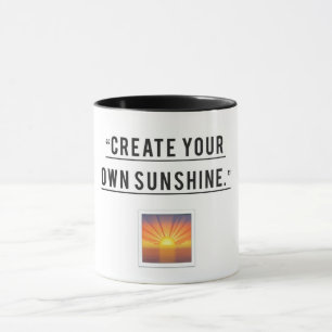 Shine Bright - Skapa ditt eget solsken Mugg