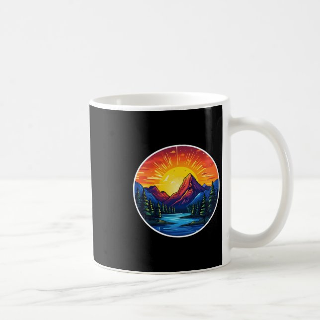 Shine Bright som en kromosomtyp Kaffemugg (Höger)