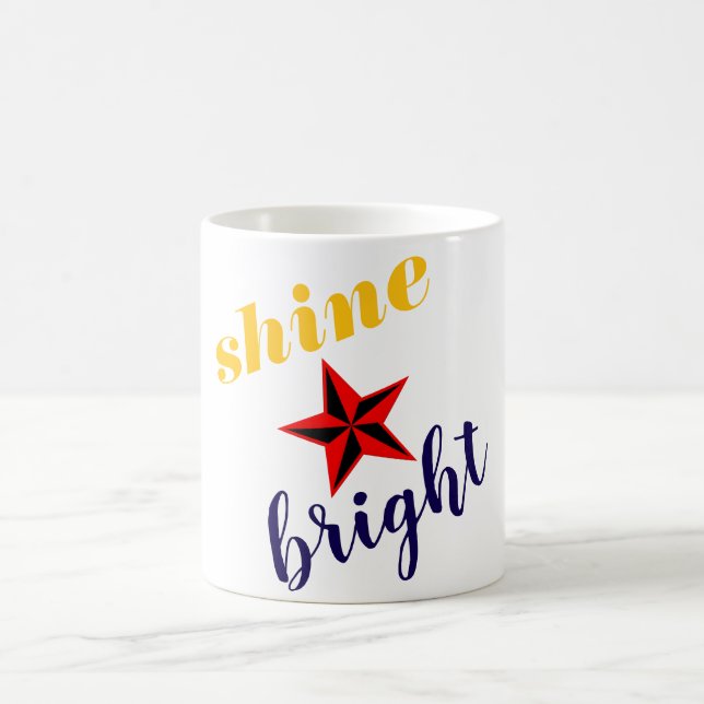 Shine Bright Star Mark Kaffemugg (Center)