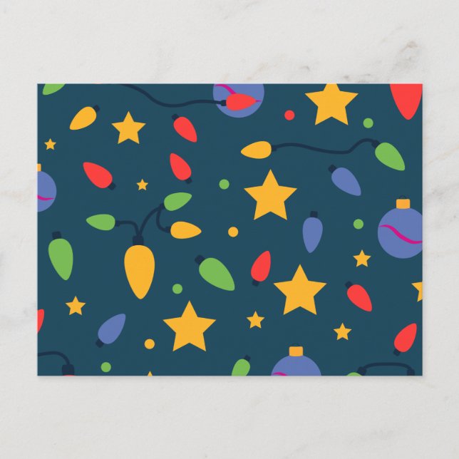 Shine bright this season! helg vykort (Framsida)