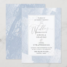 Shine, Dusty Blue Watercolor+Faux Metallic