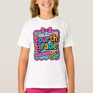 Shine Fjärde Klass Back to school T Shirt