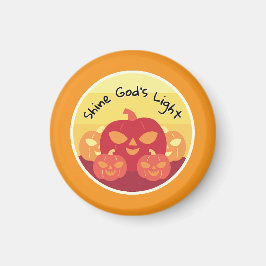 Shine Guds Light Halloween Magnet