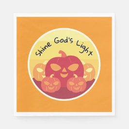 Shine Guds Light Halloween Napkins Pappersservett