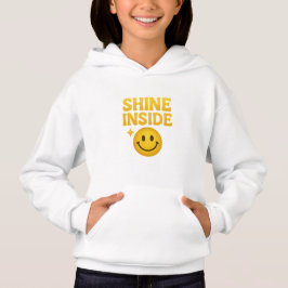 Shine Inside - Lycklig Smiley Design T Shirt