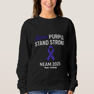 Shine Lila stand Strong NEAM 2025 Epilepsy T Shirt