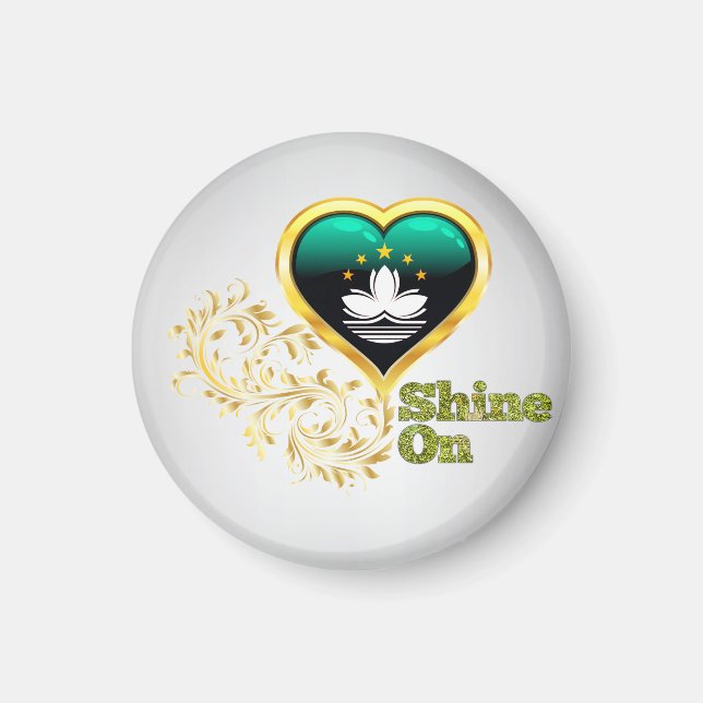 Shine on Macau Magnet (Framsidan)