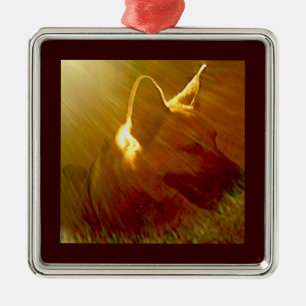 Shine on Me German Shepherd #1 Julgransprydnad Metall