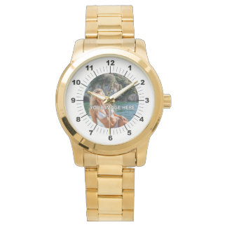 SHINE! 💛 Oversized Gold Bracelet Watch Armbandsur