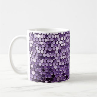 Shine Shine Lila Star AI art Kaffemugg