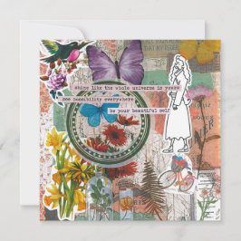 Shine Vacker Flat Greeting Card