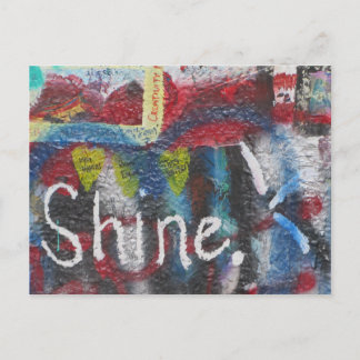 Shine Vykort