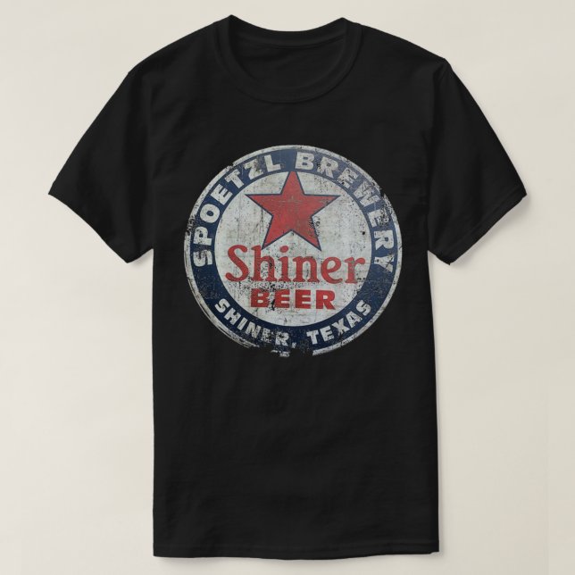 Shiner Beer T Shirt (Design framsida)