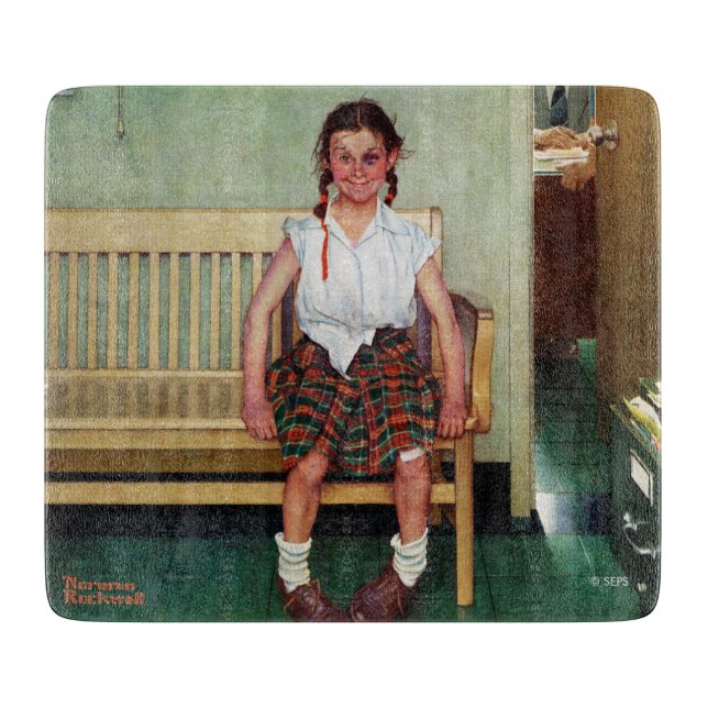 Shiner eller utanför huvudmannens kontor (Framsidan)