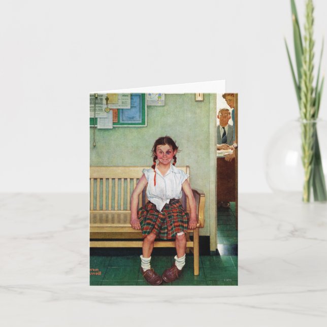 Shiner eller utanför huvudmannens kontor kort (Framsida)