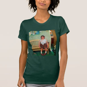 Shiner eller yttersida rektor kontor tee shirt