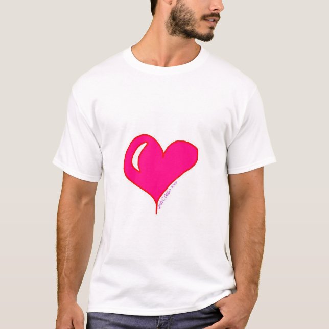 Shiney Heart T Shirt (Framsida)