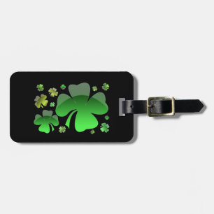 Shiney Shamrocks Bagagebricka