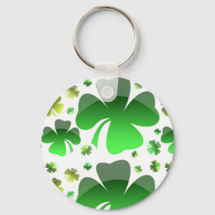 Shiney Shamrocks Nyckelring