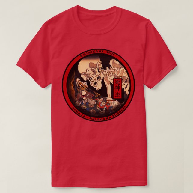 Shinigami Ryu T Shirt (Design framsida)