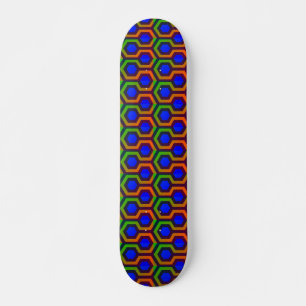 Shining Blue Mini Skateboard Bräda 18,5 Cm