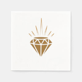 Shining Diamond Pappersservett