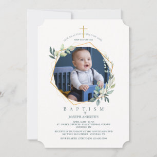 Shining Glory Photo Religiösa-inbjudan Inbjudningar