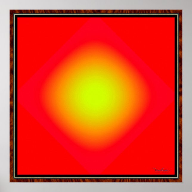 Shining Gult Light Poster (Framsidan)