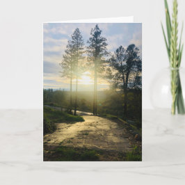 Shining Hope - Folded Greeting Card Kort