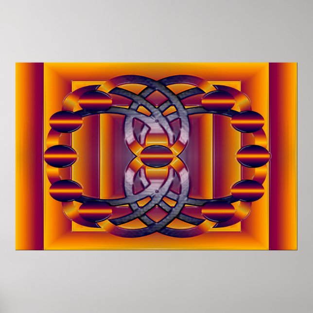 Shining Molecule Poster (Framsidan)